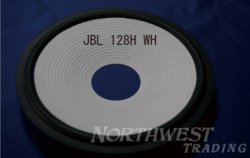 画像1: コーン紙直径238.0ミリ　1山エッジ付きストレートコーン　JBL 128H用　ペア