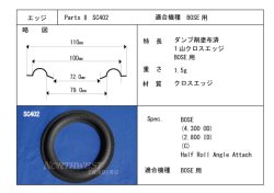 画像1: コーン紙直径79.0ミリ　クロス製　BOSE用　ペア