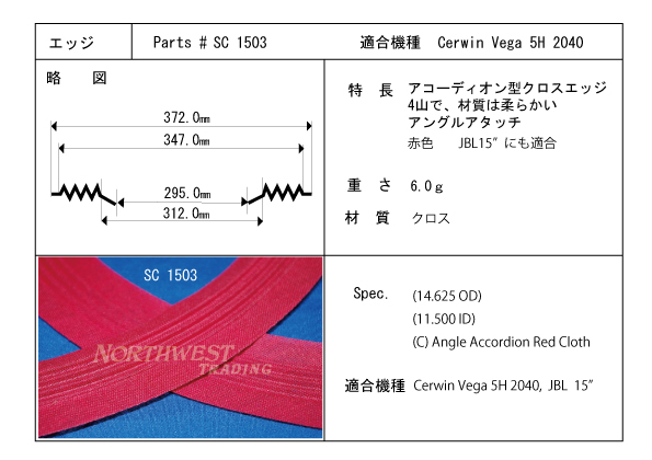 スピーカーエッジ