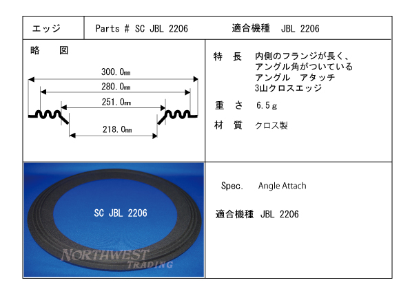 スピーカーエッジ