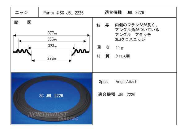 スピーカーエッジ