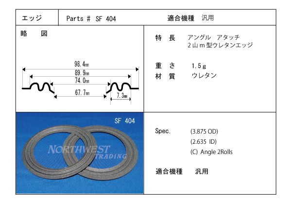 スピーカーエッジ