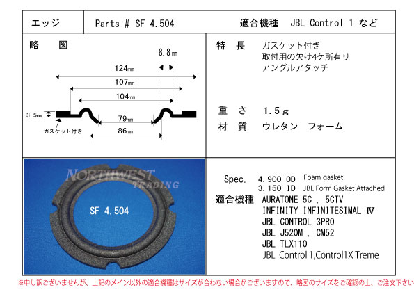 スピーカーエッジ