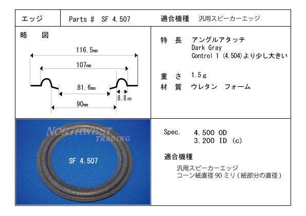 スピーカーエッジ