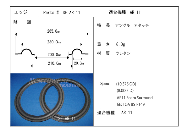 スピーカーエッジ