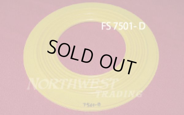 画像1: 外径195ミリ　フラットタイプ　EVX180用　ダンパーペア【お取り寄せ商品】FS7501-D