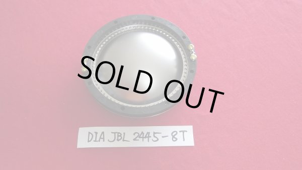 画像1: JBL 2445用　8Ω仕様　ダイアフラム　ペアー　お取り寄せ品