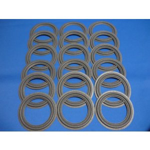 画像: コーン紙直径74.5ミリ　ウレタン製　BOSE 901, 802, 402, 101LT用　18枚セット(接着剤 60g付き)