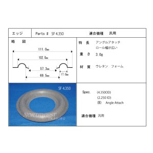 画像: コーン紙直径57.3ミリ　ウレタン製　汎用　ペア