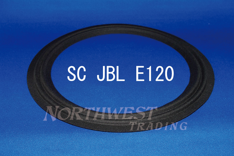 画像1: スピーカーエッジ　“SC JBL E120”JBL 30センチ用m型クロスエッジ ペア